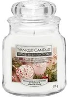 Candy Cane Milk, candela in giara media Yankee Candle