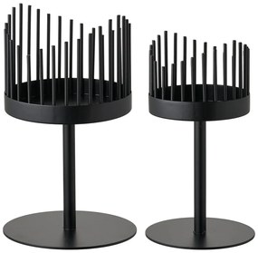 Portacandele in set in metallo 2 pz Amara – House Nordic