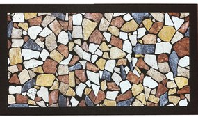 Zerbino Mosaico in Gomma Riciclata - Design Naturale e Sostenibile 70x40 cm