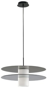 Lampadario Sospensione Led Record Class Colore Nero 15W