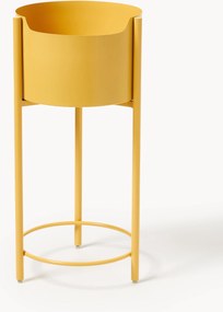 Fioriera in metallo Taru, alt. 65 cm