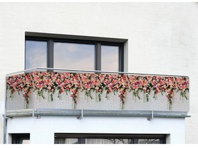 Schermo da balcone 500x85 cm Roses - Maximex