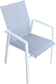 LOTUS - poltrona da giardino in alluminio