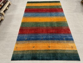Gashguli Tappeto 190 x 320 Verde (Iran) Annodato A Mano