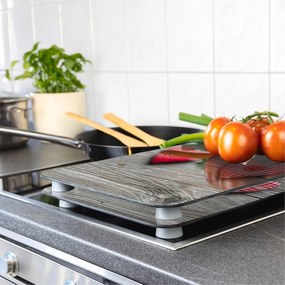 Set di 2 coperchi in vetro per stufa Heart, 52 x 30 cm Hearts - Wenko