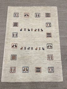Loribaft Tappeto 80 x 120 Beige (Iran) Annodato A Mano