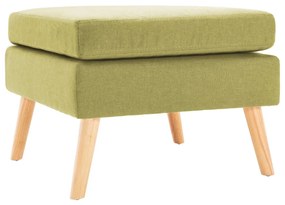 Poggiapiedi Verde İn Tessuto /