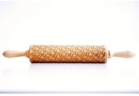 Rullo per pasta in legno goffrato Foxes - Valek