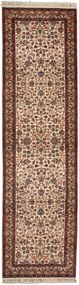 Sarouk Tappeto orientale 80x300 Beige (Indian) Annodato A Mano