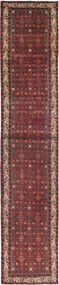 Hamedan Tappeto persiano 80x400 Rosso (Iran) Annodato A Mano