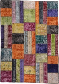 Patchwork Tappeto 240 x 170 (Pakistan) Annodato A Mano