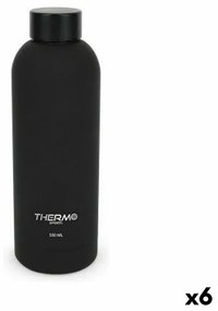 Bottiglia Térmica ThermoSport Soft Touch Nero 500 ml (6 Unità)