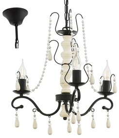 Eglo 49837 - Lampadario a sospensione con catena CHATTISHAM 3xE14/40W