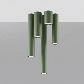 Sollux SL.2071 - Faretto LAGOS 1xGU10/10W/230V verde