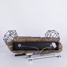 Globo 54017W-2 - Luce Spot PRISKA 2xE27/60W/230V