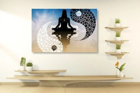 Quadro su tela – Yoga del Jin e Jang