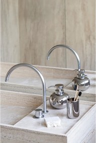 Dispenser di sapone in ceramica argento 200 ml Lotus - Mette Ditmer Denmark