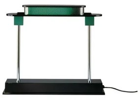 Pausania Lampada da Tavolo Verde/Alu LED - Artemide