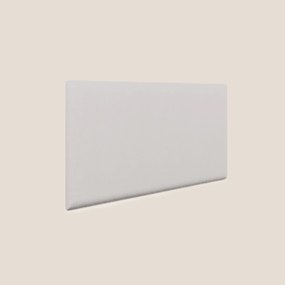 Testata pannello a muro media di varie dimensioni in microfibra smacchiabile T11 grigio chiaro