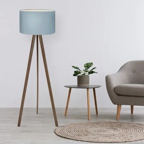 Lampada da terra AYD 1xE27/40W/230V marrone/blu