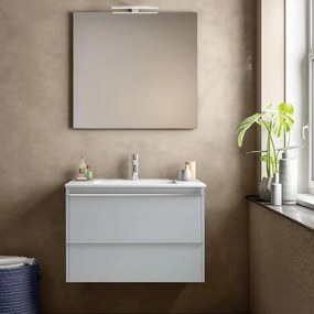 Mobile sottolavabo e lavabo Cielo per vasca centrale blu pastello L 60 cm
