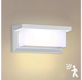Brilagi-LED Applique da esterno con sensore BRICKY LED/12W/230V bianco IP54