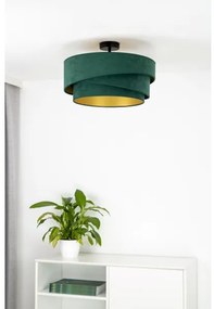 Duolla - Lampadario a plafone KOBO 1xE27/15W/230V diametro 45 cm verde