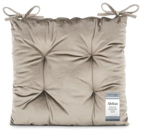 Cuscino per sedia in velluto 40x40 cm Aleksa – Restilo