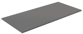 Top per lavabo Compatech VISOBATH L 101 x H 1.2 x P 46 cm cenere mdf, opaco
