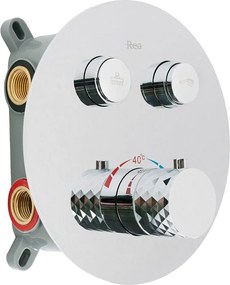 Set doccia da incasso Rea Lungo Diamond Chrom + BOX