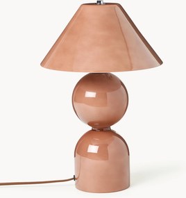 Lampada da tavolo in vetro con paralume orientabile Danielle