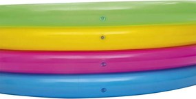 Piscina per bambini a 4 anelli colorati 157x46