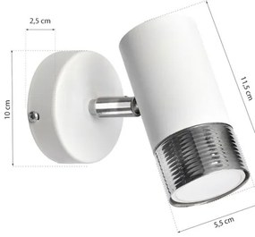 Luce Spot da parete a LED DANI 1xGU10/8W/230V