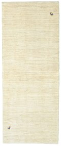 Gabbeh Tappeto persiano 80 x 200 Beige (Iran) Annodato A Mano