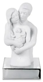 BONGELLI PREZIOSI STATUETTA BUSTO FAMIGLIA H 15 cm