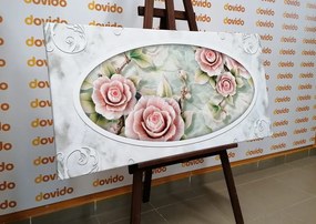 Stampa su tela – Rose di pietra