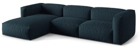 Divano angolare modulare blu scuro (angolo sinistro) Martina - Micadoni Home