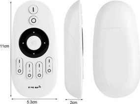 Telecomando Dimmer 4-Zone Monocolore e CCT