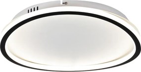 Plafoniera LED CALI, 30 W, 230 V, Ø 40 cm, nera