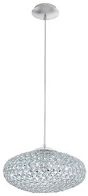 Eglo 95286 - Lampadario a sospensione con filo CLEMENTE 1xE27/60W/230V