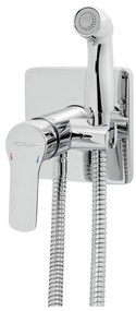 Novaservis-Rubinetto del bidet con spruzzatore per installazione a scomparsa METALIA cromo lucido
