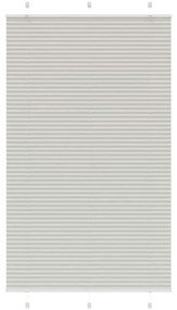 Tenda Plissettata Grigio Chiaro 115x200 Cm Larghezza Tessuto /