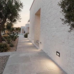 Segnapasso LED per Scatola 503 3.5W IP65 - Luce Asimmetrica Colore Bianco Caldo 2.700K