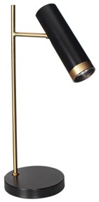 ByRydens 4002280-4002 - Lampada da tavolo PULS 1xGU10/7W/230V nera