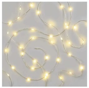 Catena LED natalizia da esterno 160xLED/21m IP44 bianco caldo