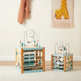 Bieco - Cubo motorio con labirinto XXL - animali del bosco