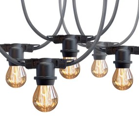 Da esterno catena decorativa MIMOSA 10xE27/1,3W/230V IP44 10 m