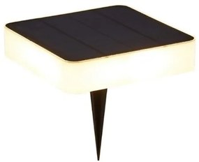 Immax NEO 07911L - Lampada solare LED RGB dimmerabile 1W/5V quadrato IP54 Tuya