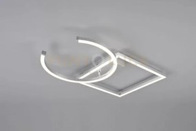 Pivot plafoniera led alluminio con snodo ed intensita' regolabile c...