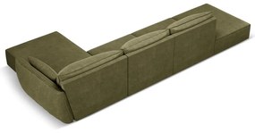 Divano angolare verde (angolo destro) Vanda - Mazzini Sofas